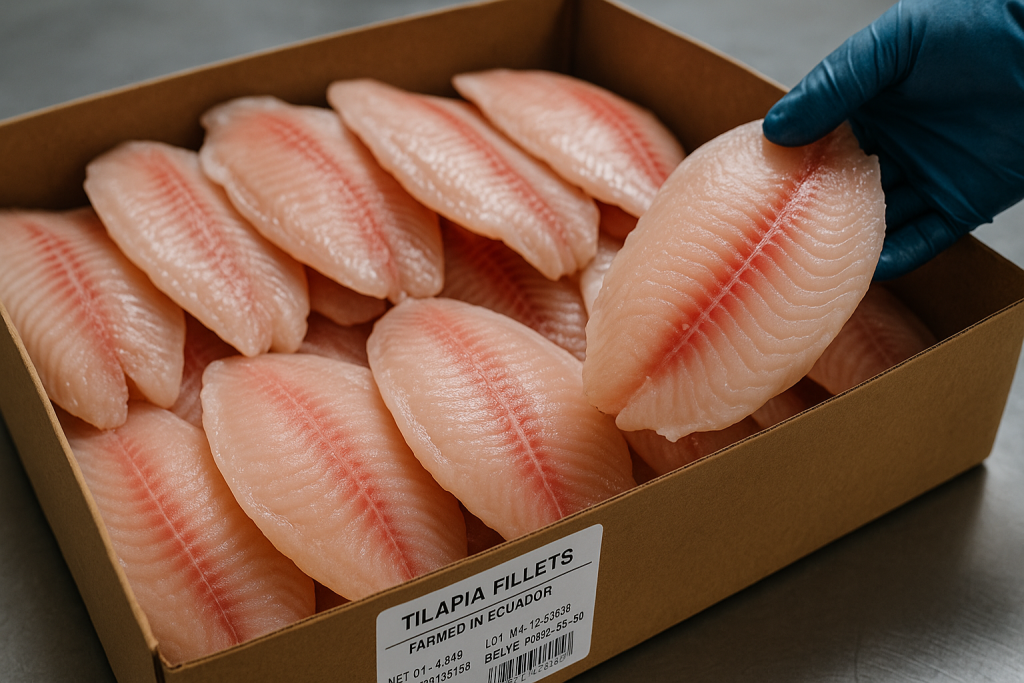 Trazabilidad y Etiquetado en la Tilapia Ecuatoriana: Clave para Exportar con Calidad y Cumplimiento Global