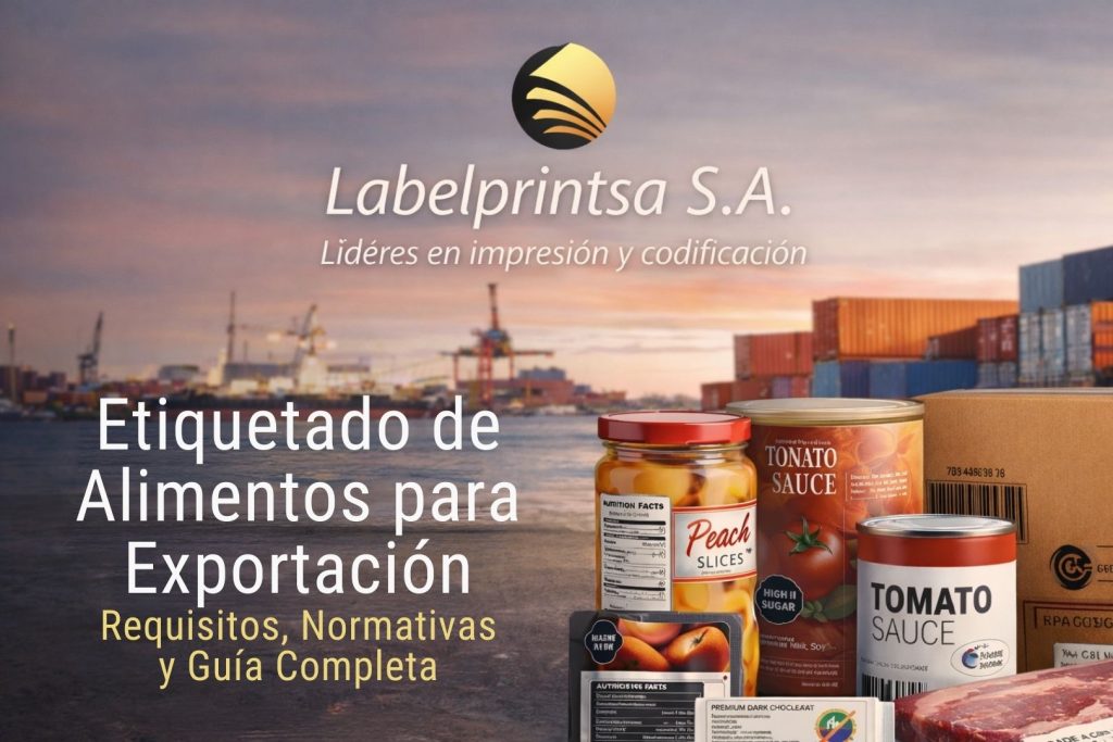 Etiquetado de Alimentos para Exportación: Requisitos, Normativas y Guía Completa