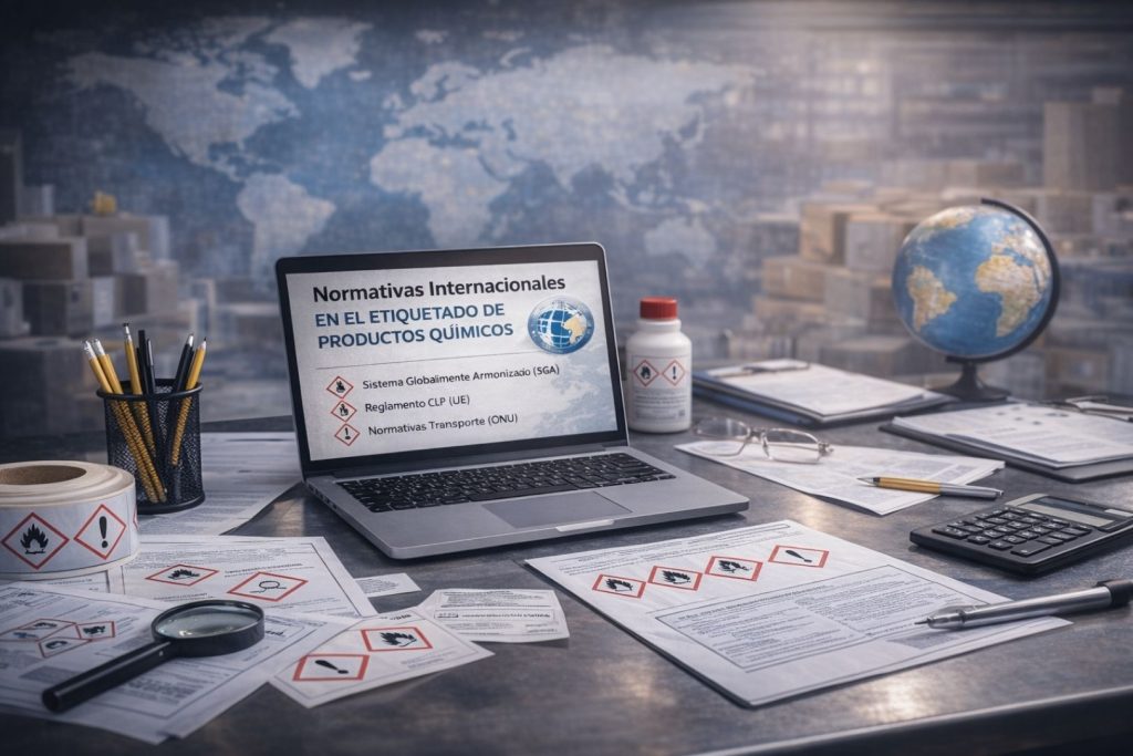 Normativas Internacionales para el Etiquetado de Productos Químicos​