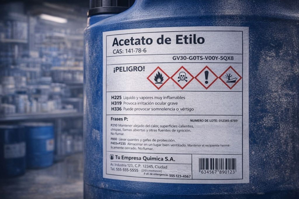 Elementos Obligatorios en una Etiqueta de Productos Químicos​