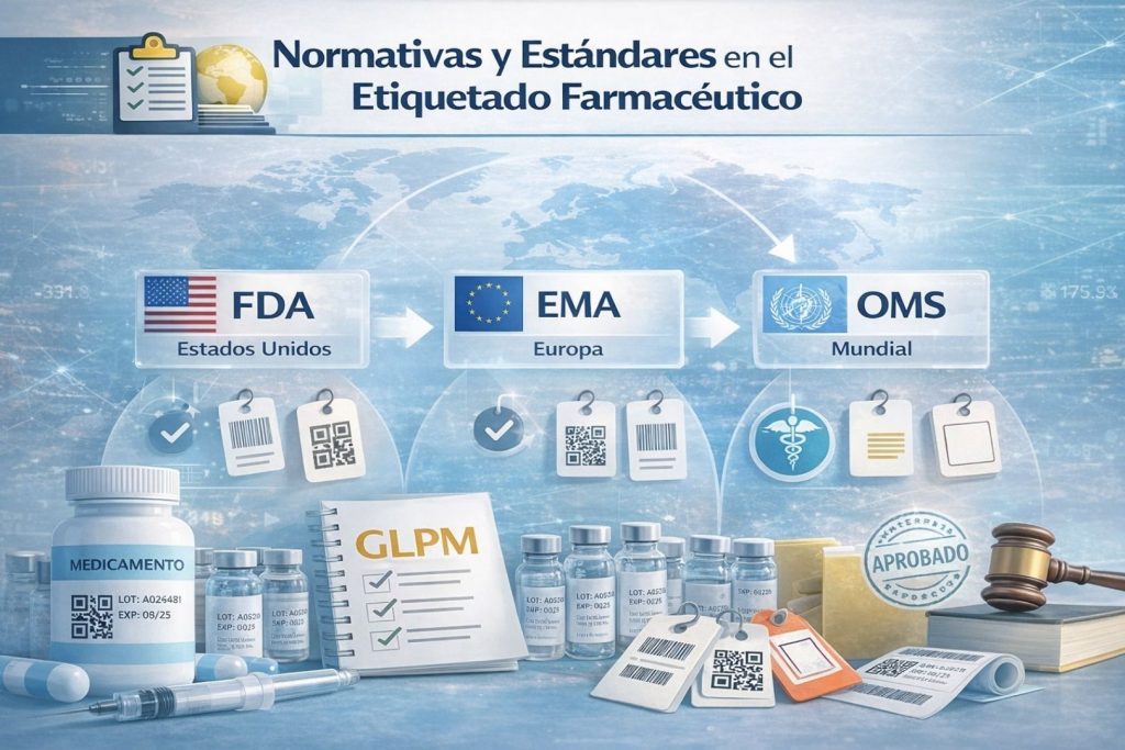 🟡 Normativas y Estándares en el Etiquetado Farmacéutico​