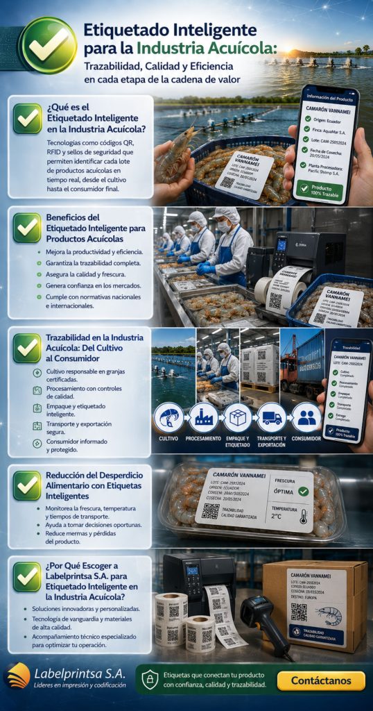 Etiquetado Inteligente para la Industria Acuícola