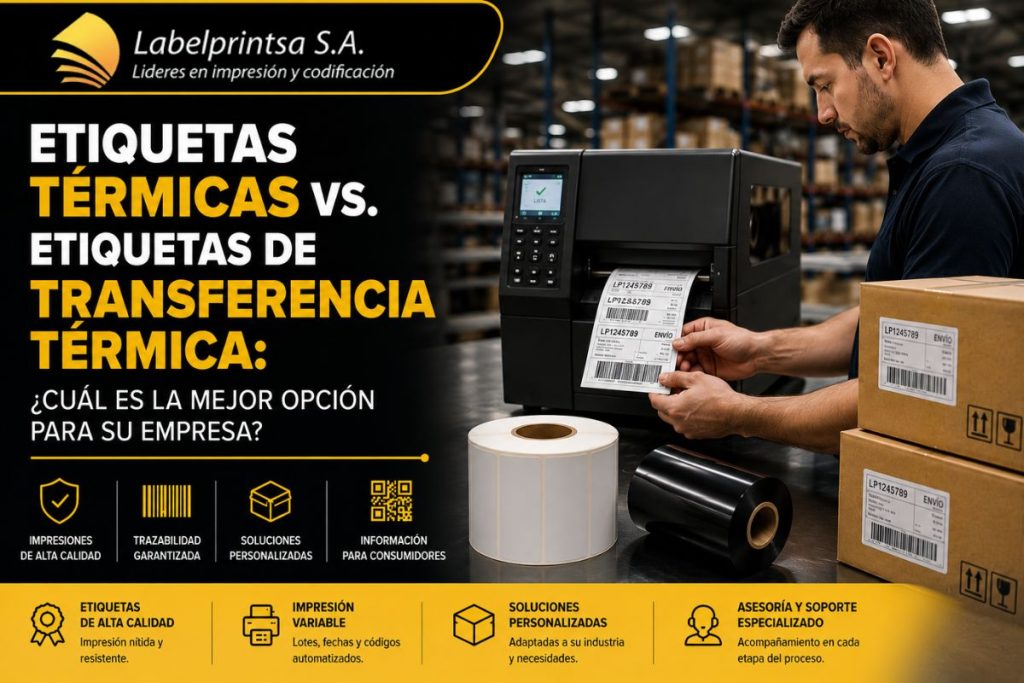 Etiquetas Térmicas vs. Etiquetas de Transferencia Térmica: ¿Cuál es la Mejor Opción para su Empresa?