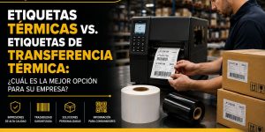 Etiquetas Térmicas vs. Etiquetas de Transferencia Térmica: ¿Cuál es la Mejor Opción para su Empresa?