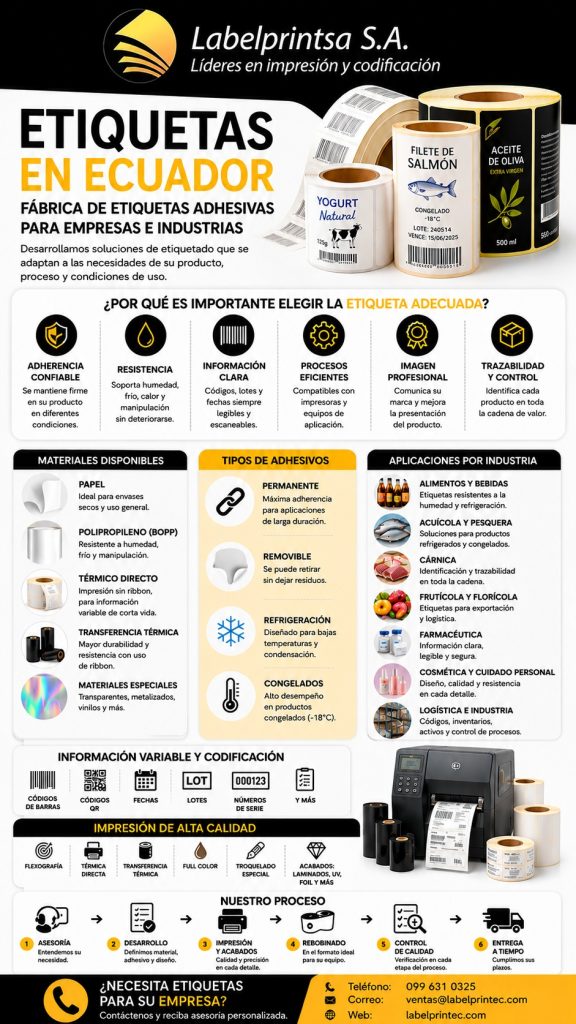 etiquetas en ecuador